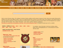 Tablet Screenshot of indian-heritage.org